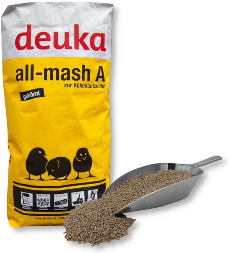 deuka all-mash A gekörnt Alleinfutter für Hühnerküken 25 kg