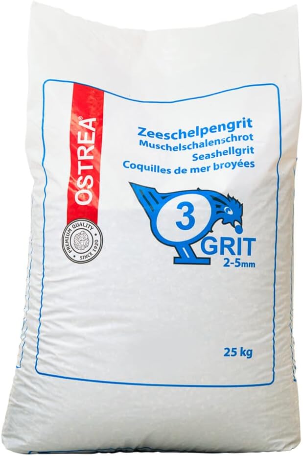 Muschelschalen-Grit als separate Calciumquelle für Legehennen