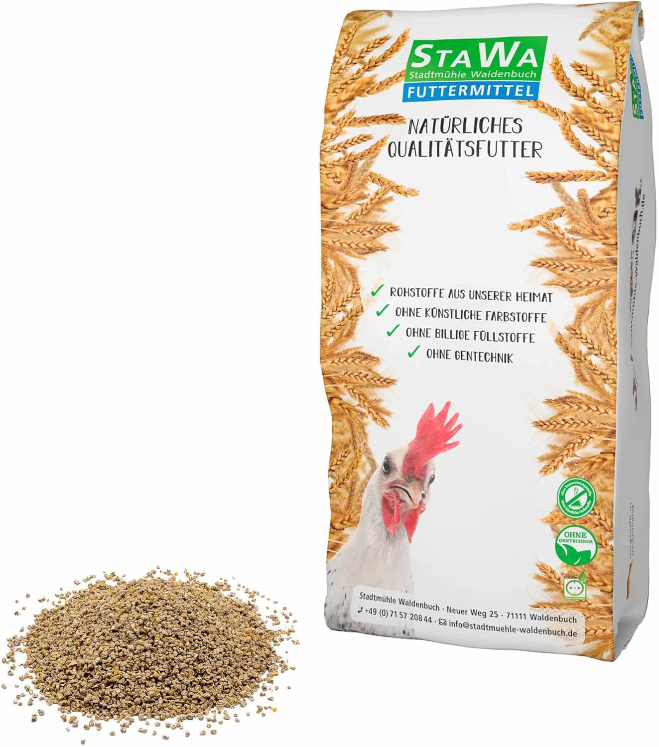 StaWa Küken Brösel Alleinfutter 25 kg